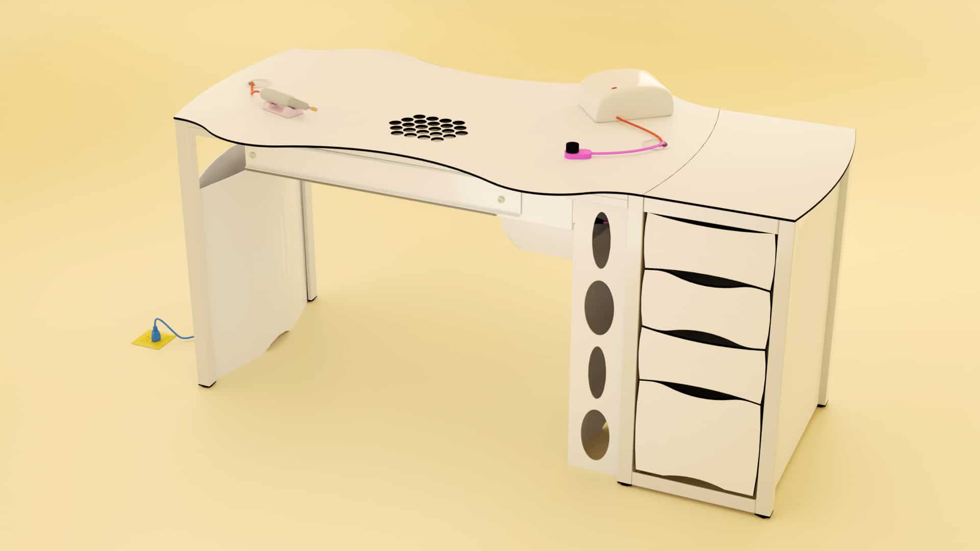 Montage Nageltisch RomanTisch