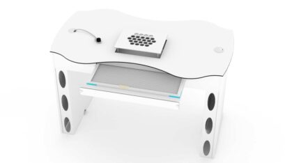 Nail table FantasTisch with dust extractor for nail studios
