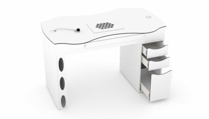 Table d'ongleries FantasTisch avec 3 tiroirs Table d'ongleries FantasTisch avec 3 tiroirs