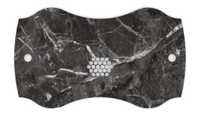 Tischplatte FantasTisch Marmor schwarz Nageltisch Tischplatte FantasTisch Farbe Dunkles/Schwarzes Marmor für Nagelstudios