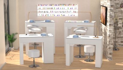 table d'onglerie Nailbar avec aspiration A400 table d'onglerie Nailbar avec aspiration A400