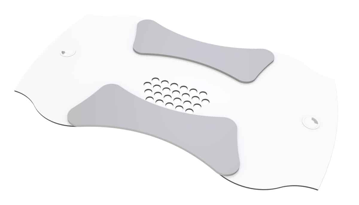 Poggiabraccio semplice