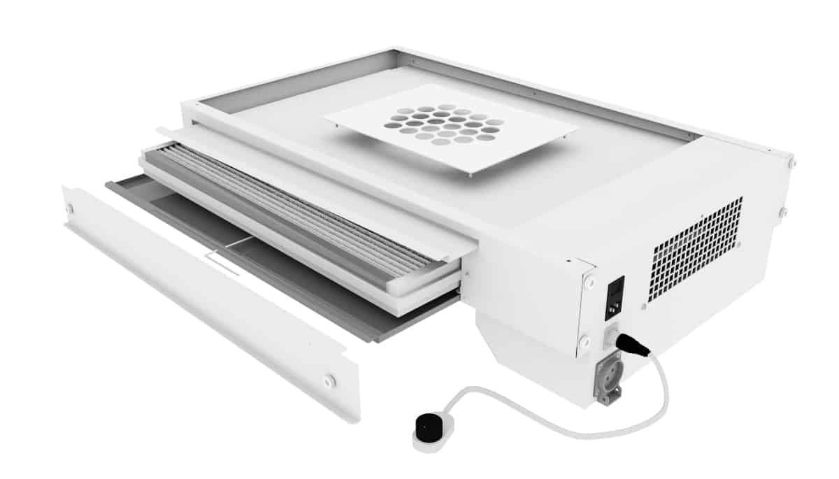 Estrattore di polvere A400 per tavoli manicure