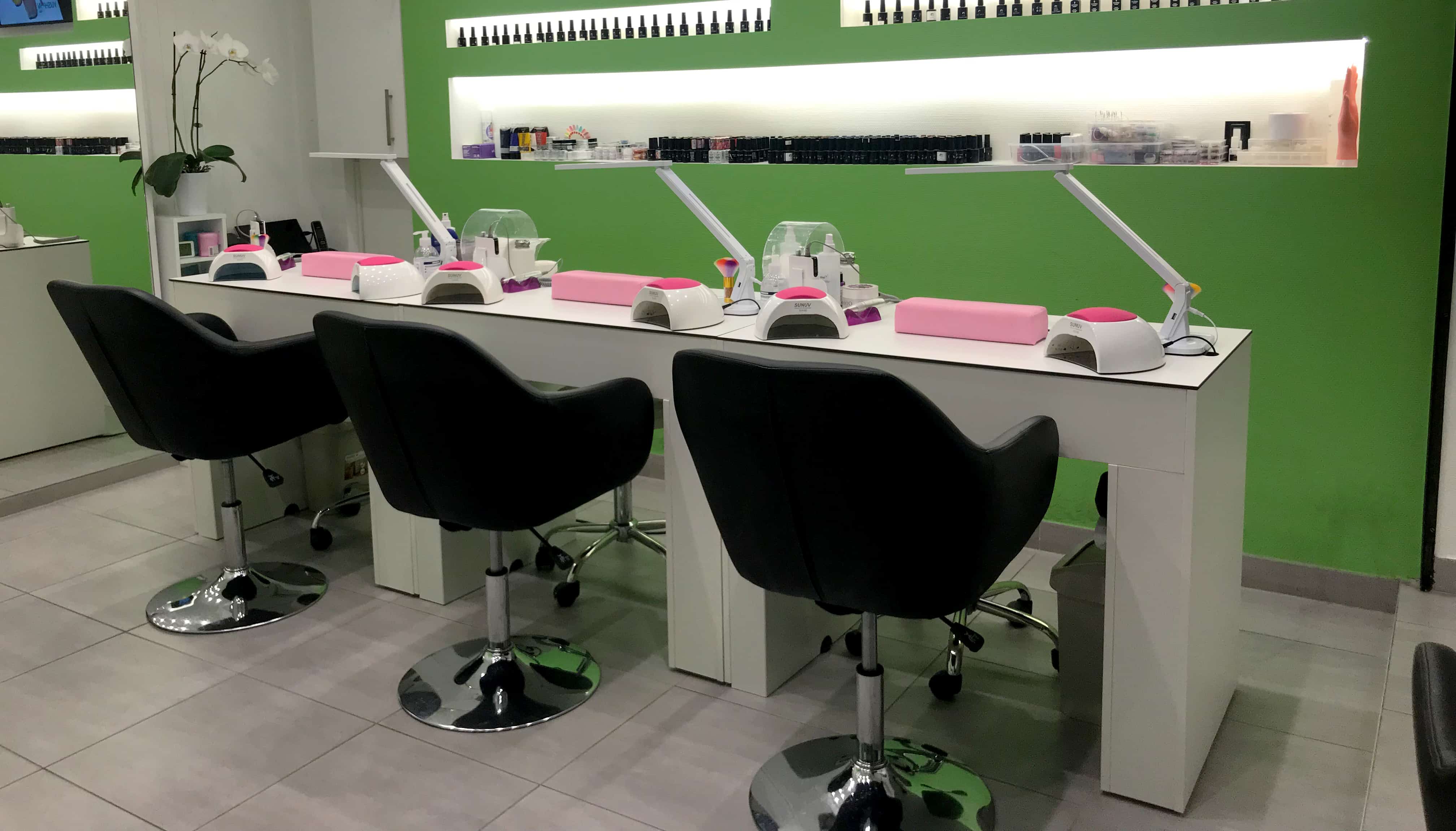 Nageltisch Nailbar mit Auszug