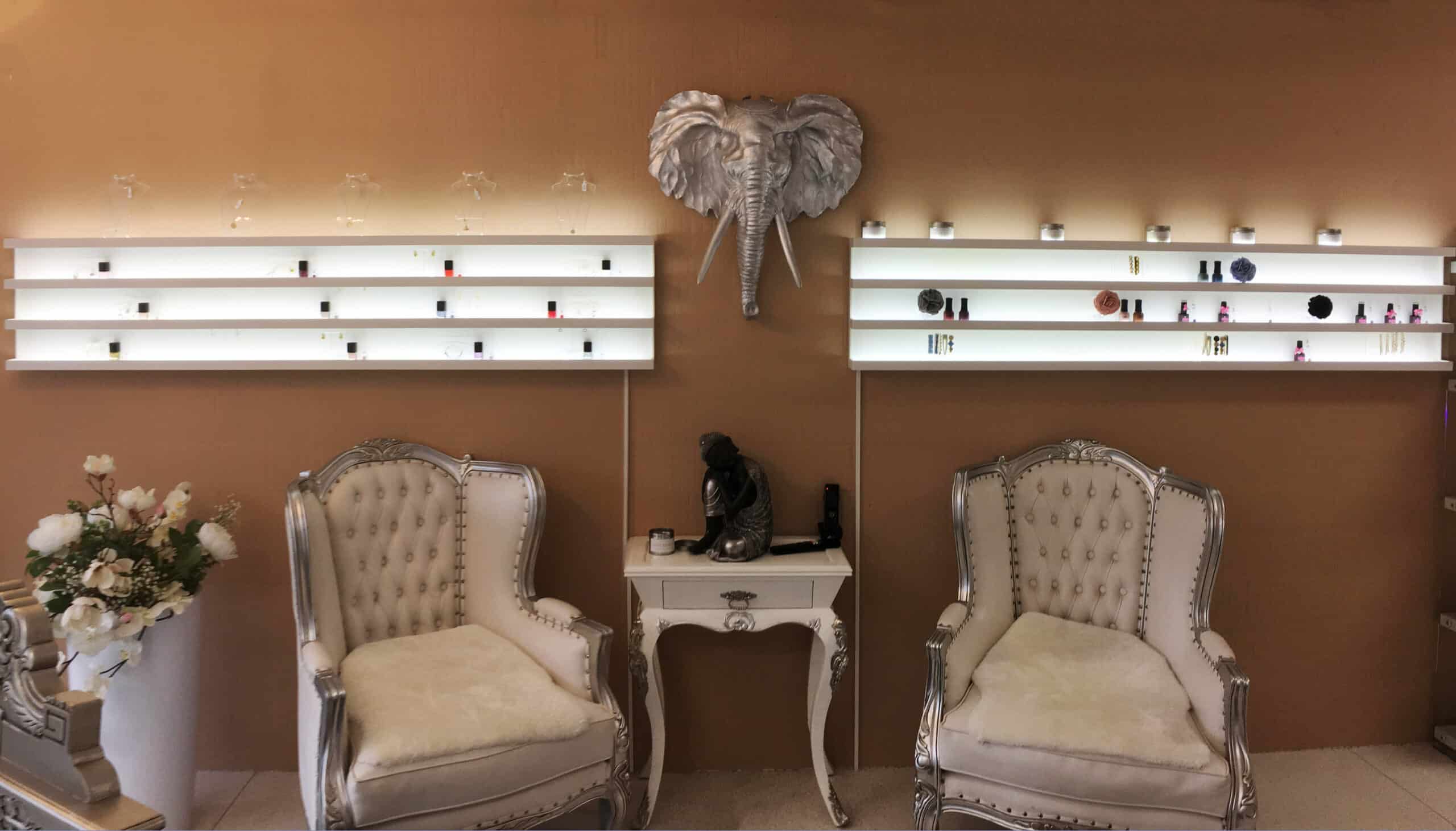 Nagellackregal Horizontal