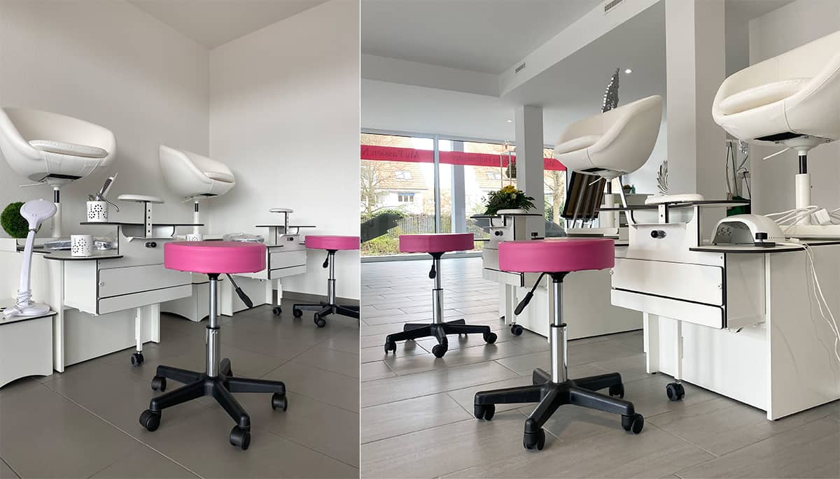 Fusspflegestuhl Kundenaufnahmen